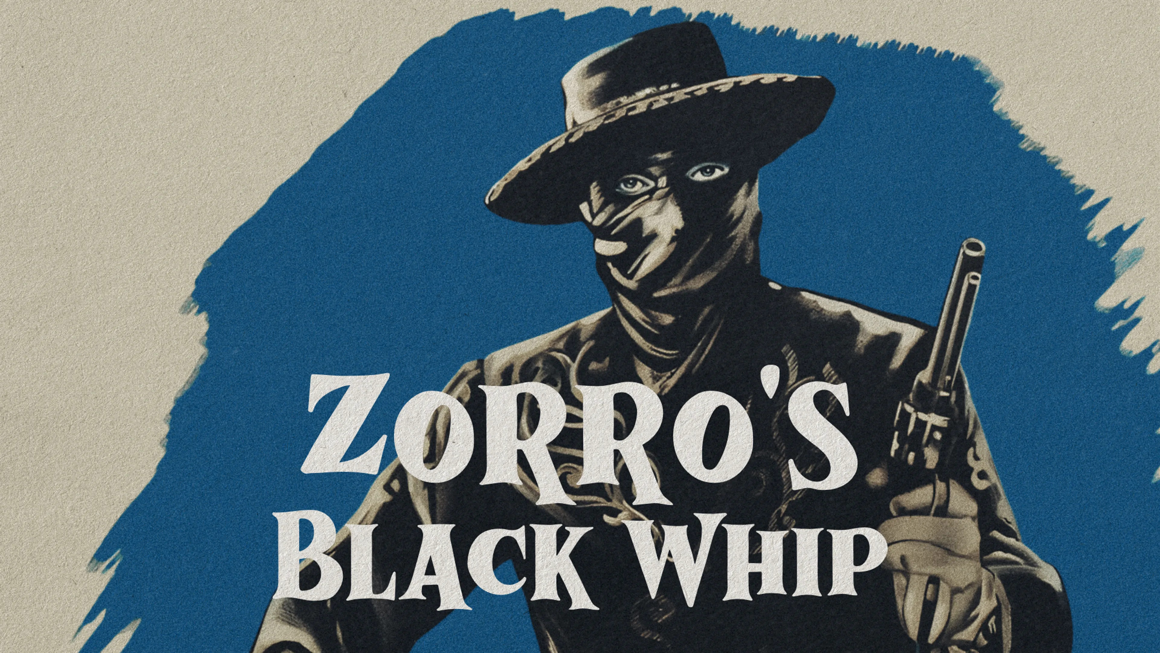 Zorro's Black Whip poster